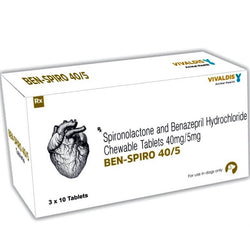 BEN-SPIRO 40/5MG TABLET - Animeal