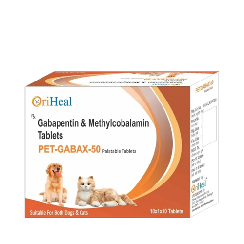 PET GABAX 50MG TABLET