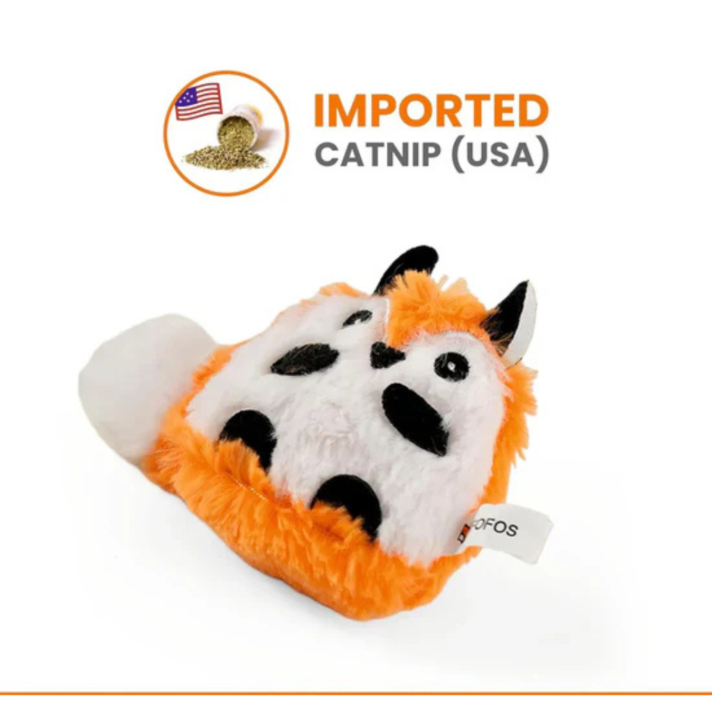 FOFOS FLOPPY CRINKLE CAT FOX TOY